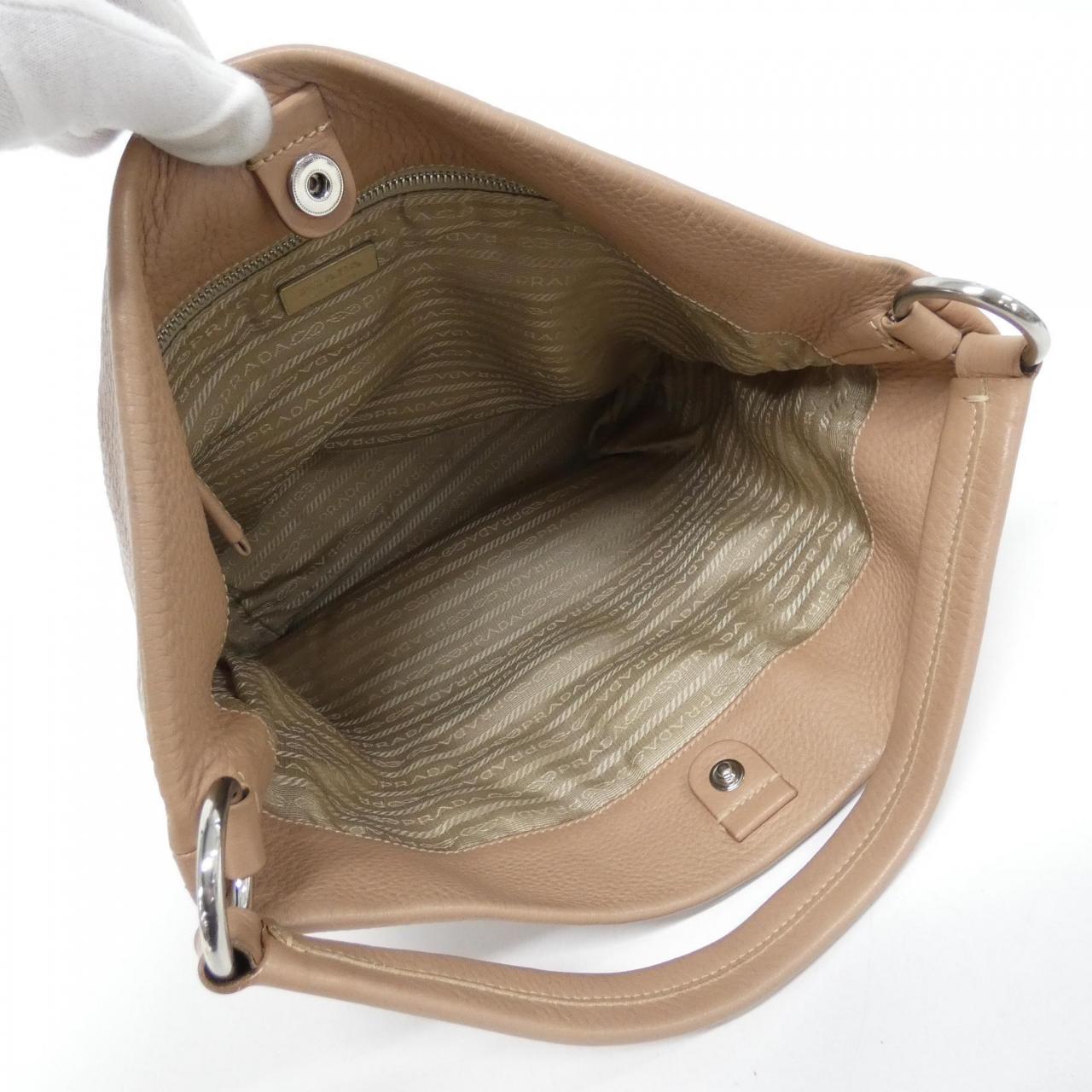 PRADA BR2249 Shoulder Bag Black - Thumbnail 8