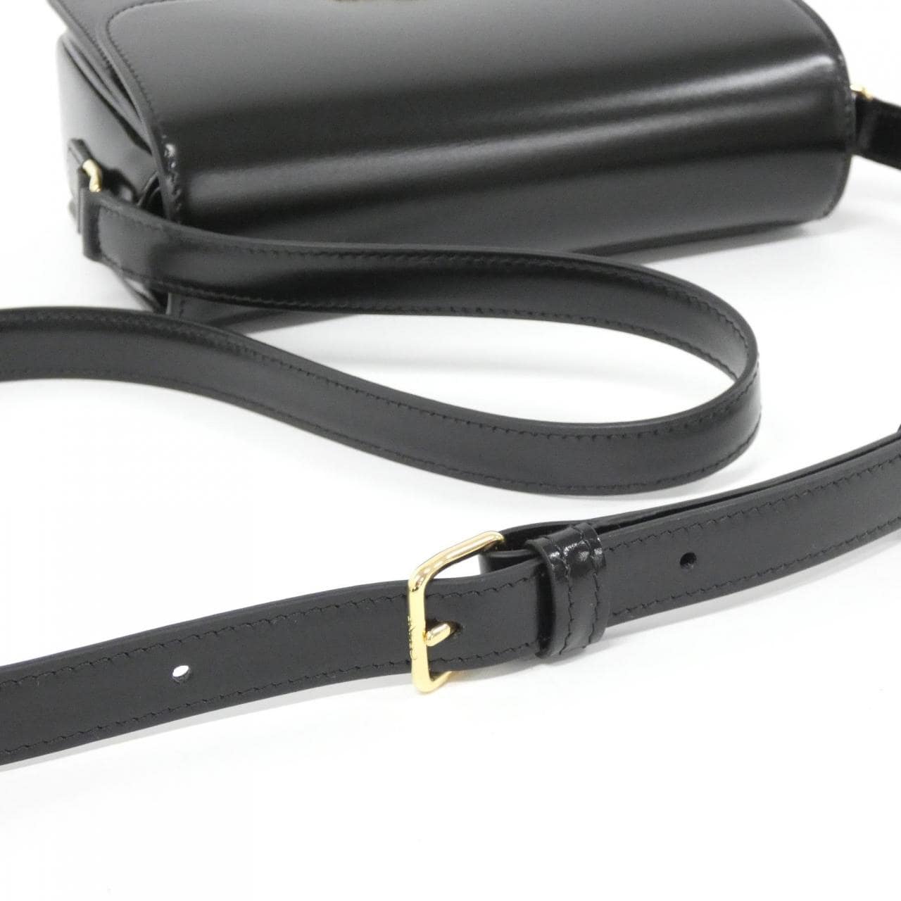 CELINE Triomphe 188423BF4 Shoulder Bag 黑色 新品 - 縮圖 5