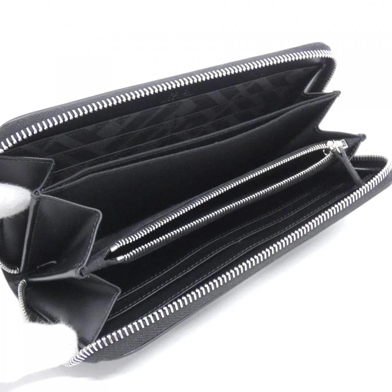 FENDI 7M0210 AFF2 Wallet Black New - Thumbnail 4