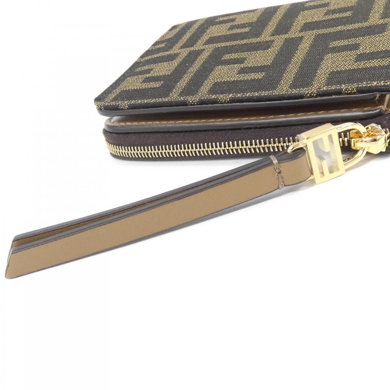 FENDI 8M0519 A98P Wallet Canvas 2
