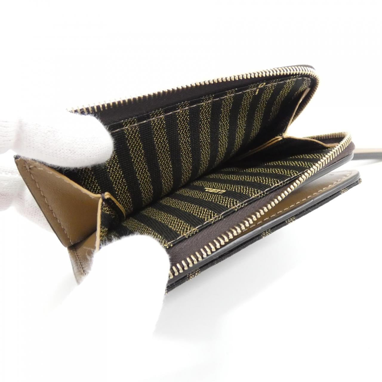 FENDI 8M0519 A98P Wallet Canvas 4