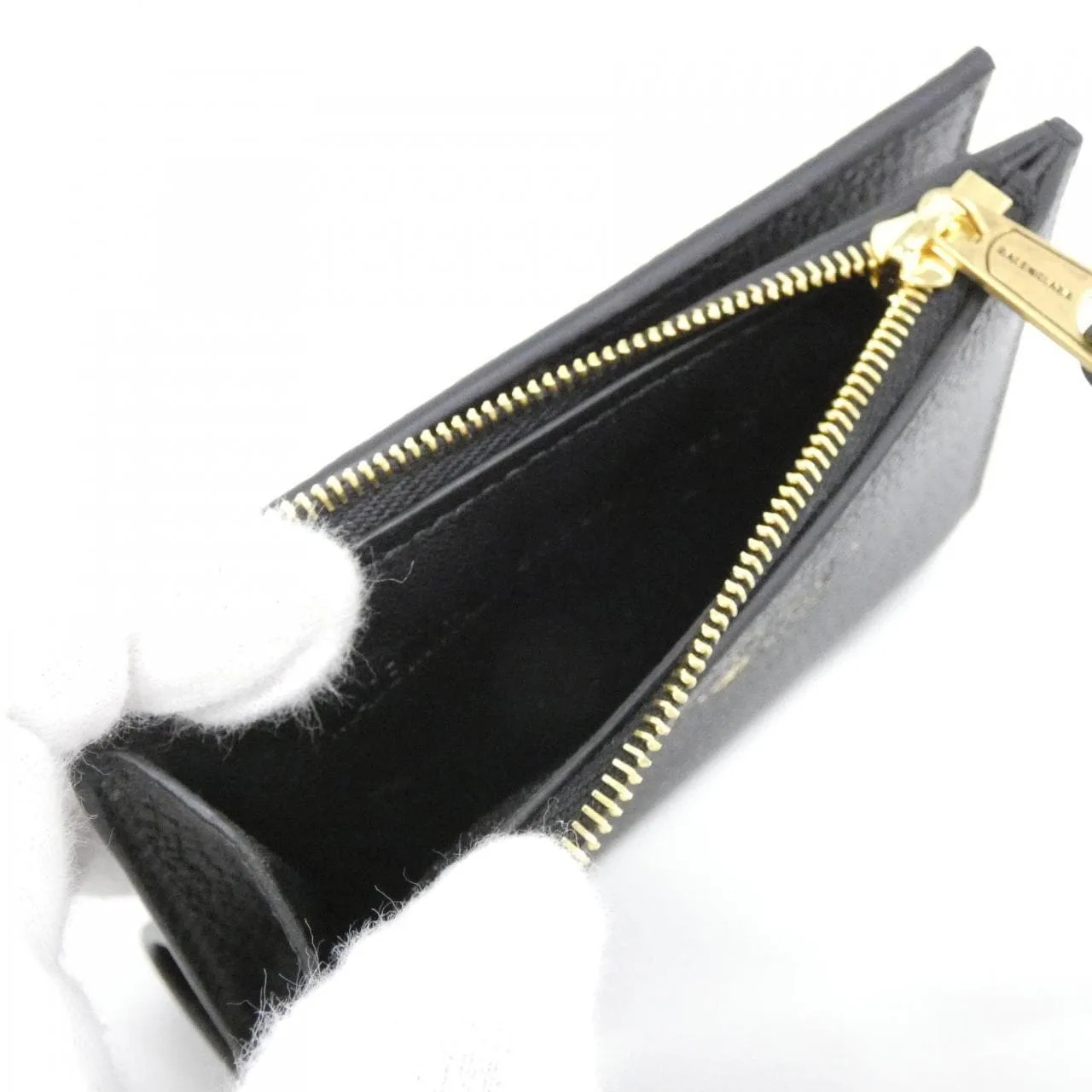 BALENCIAGA 845585 2ABNQ Wallet Black New - Thumbnail 4