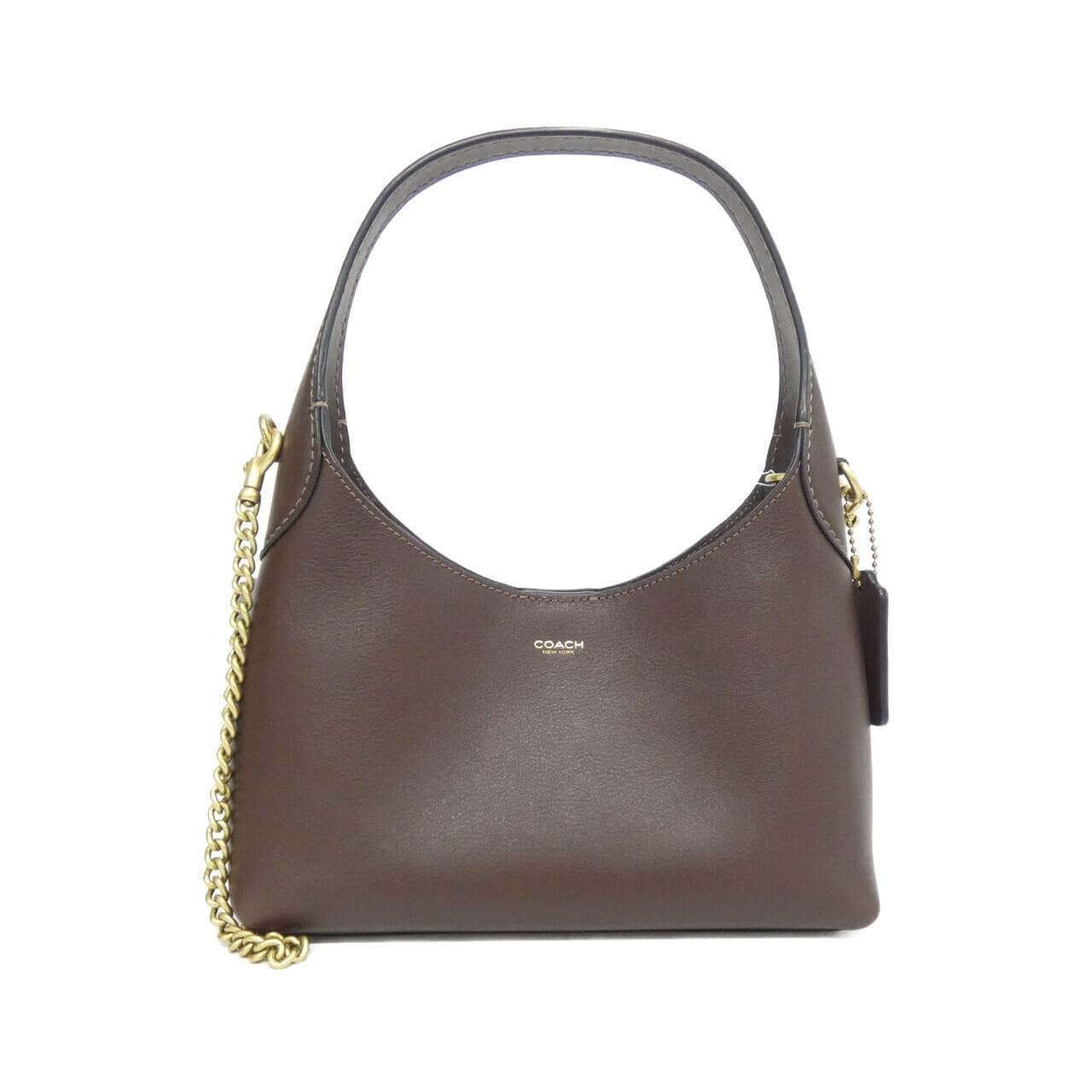 COACH CW614 Bag Leather Black