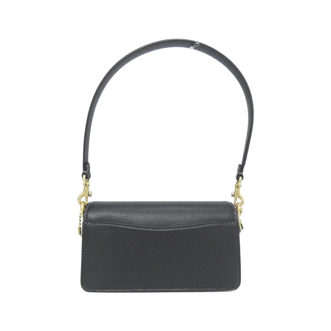 COACH CY201 Shoulder Bag Leather 黑色 皮革 新品 - 縮圖 2