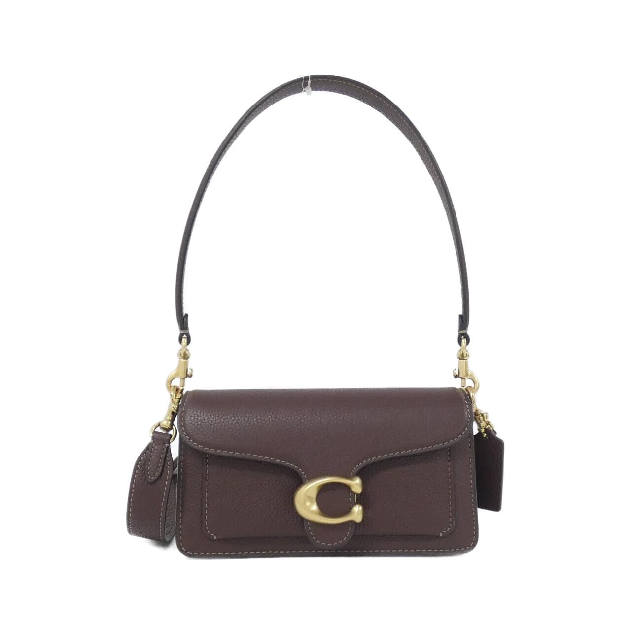 COACH CY201 Shoulder Bag Leather