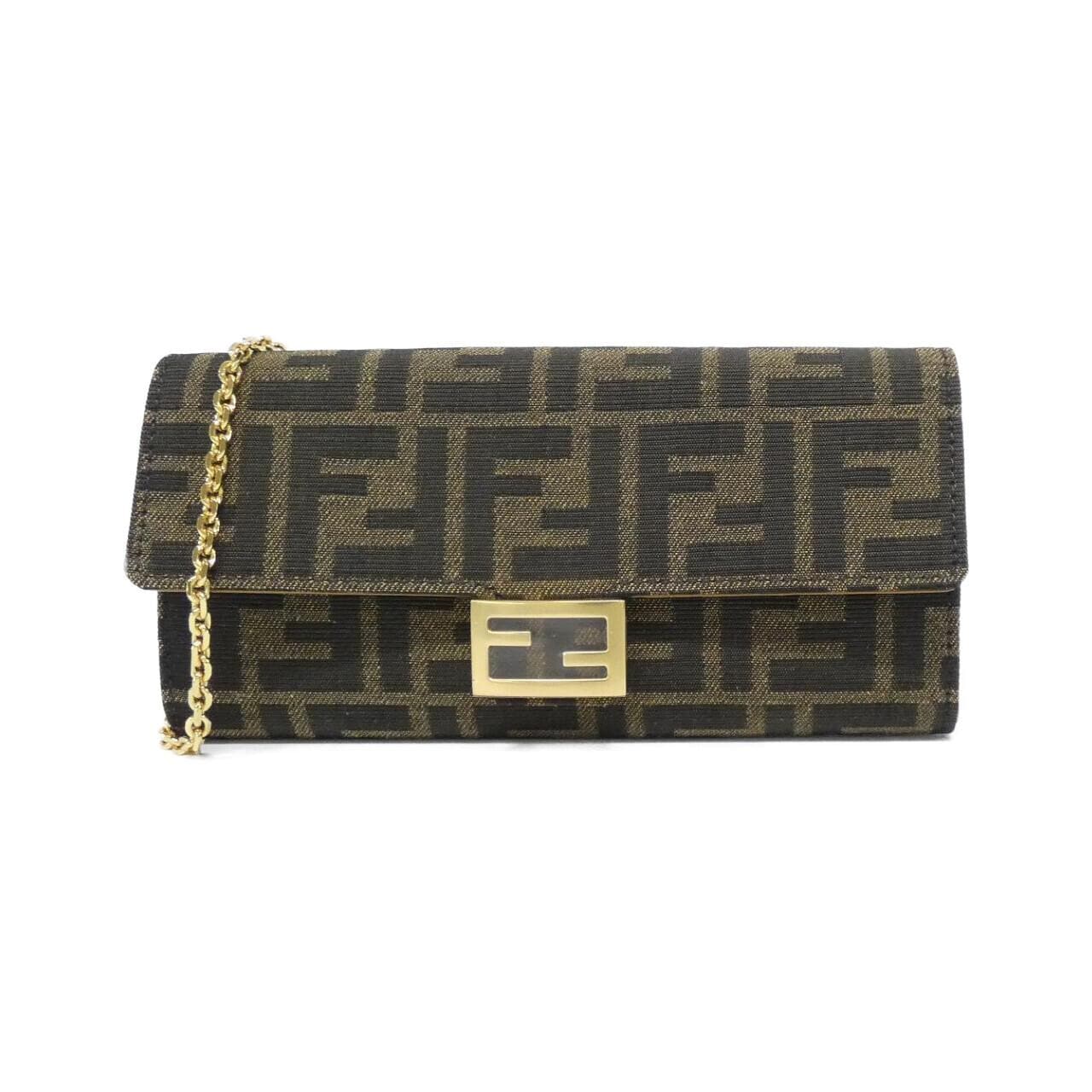 FENDI Baguette 8M0365 A98P 銀包 帆布