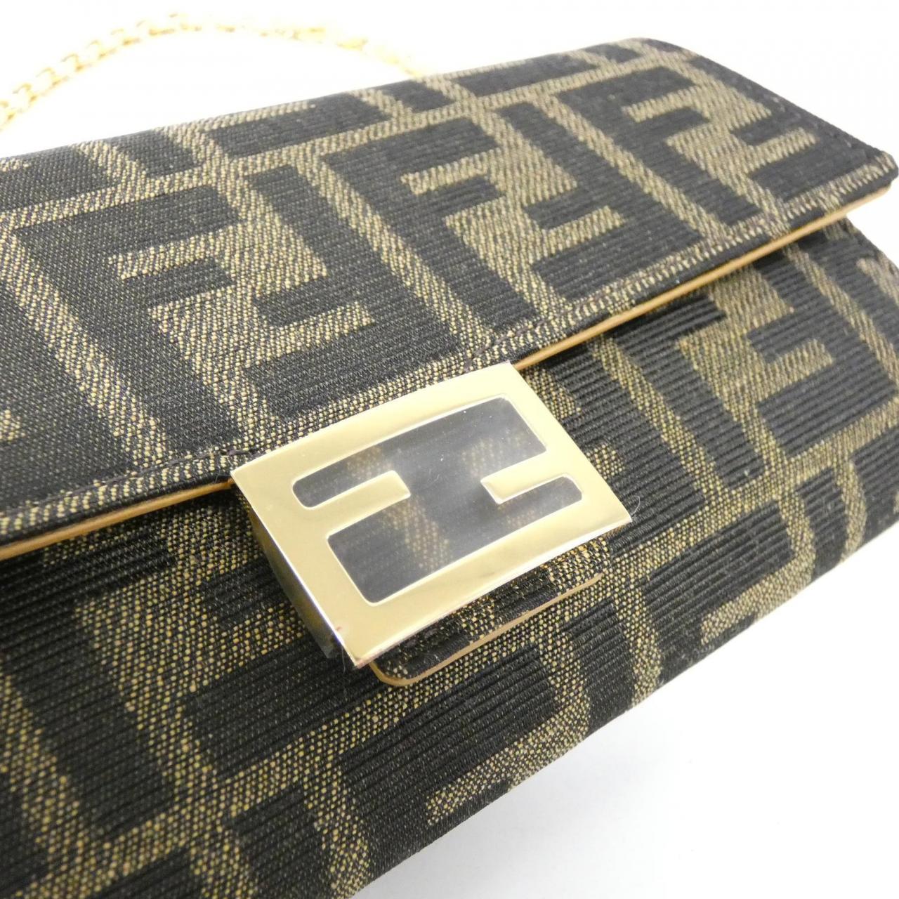 FENDI Baguette 8M0365 A98P 銀包 帆布 3
