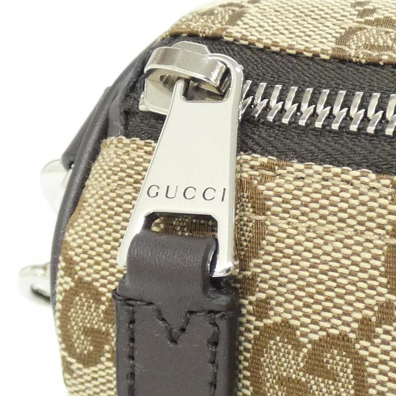 GUCCI 834269 FAEON Shoulder Bag Canvas Black Canvas - Thumbnail 3