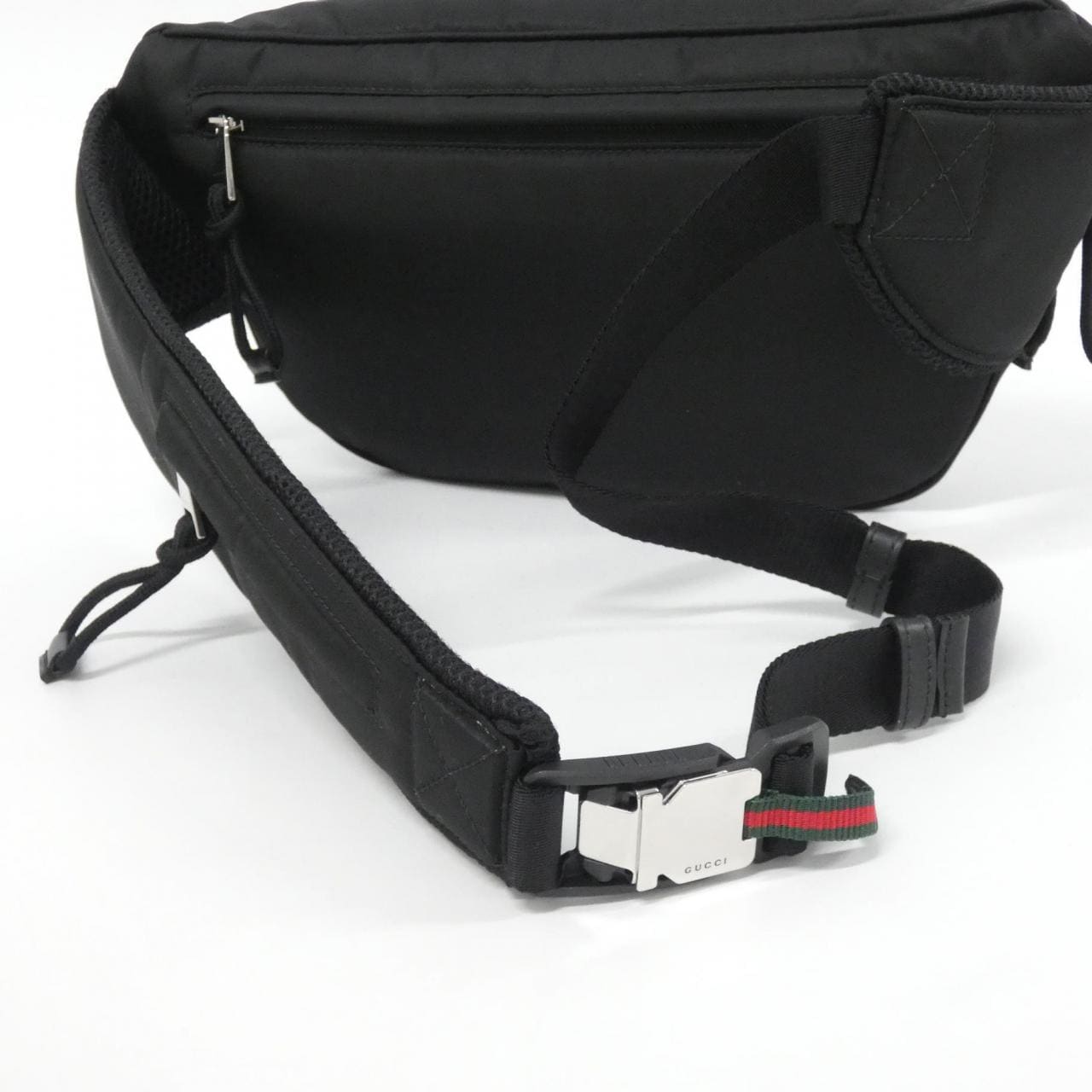 GUCCI 804262 FADR7 Belt Bag Nylon 黑色 尼龍 新品 - 縮圖 5