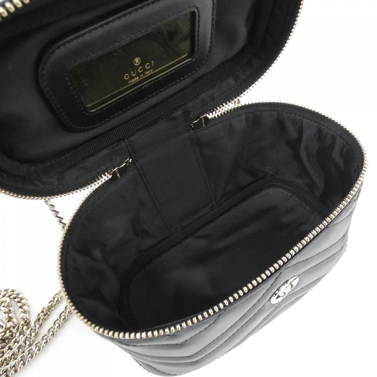 GUCCI 837454 AAET8 Bag Leather Black Leather - Thumbnail 6