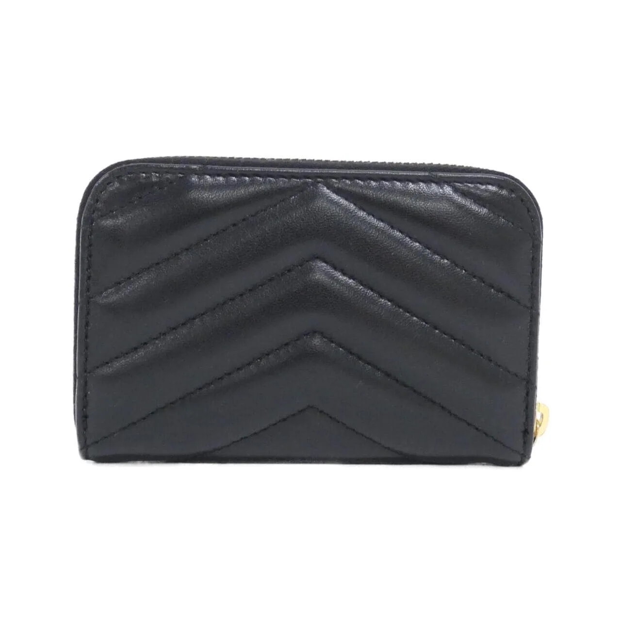 SAINT LAURENT 804479 AAA44 Coin Case Lambskin Black Lambskin New - Thumbnail 2
