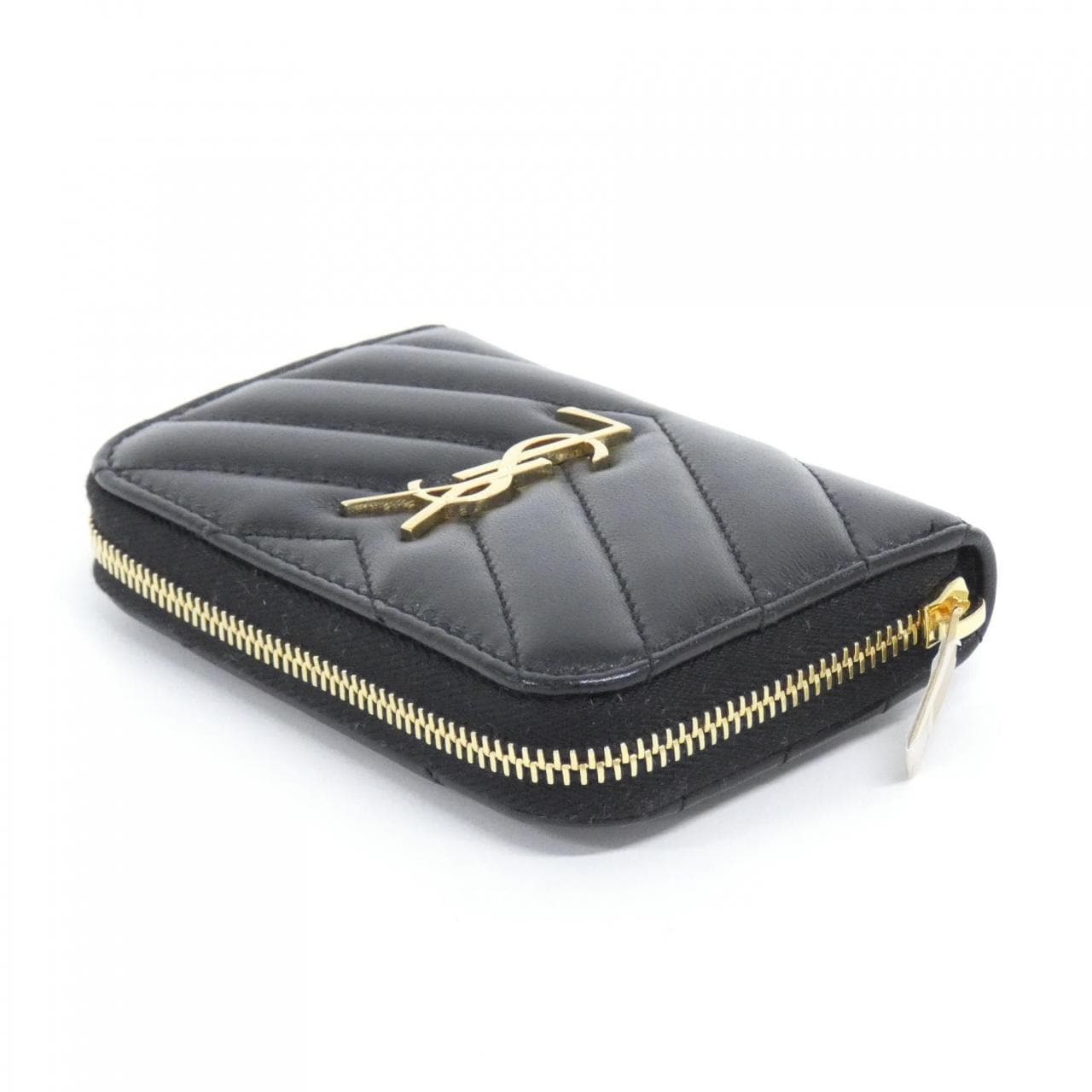 SAINT LAURENT 804479 AAA44 Coin Case Lambskin 3
