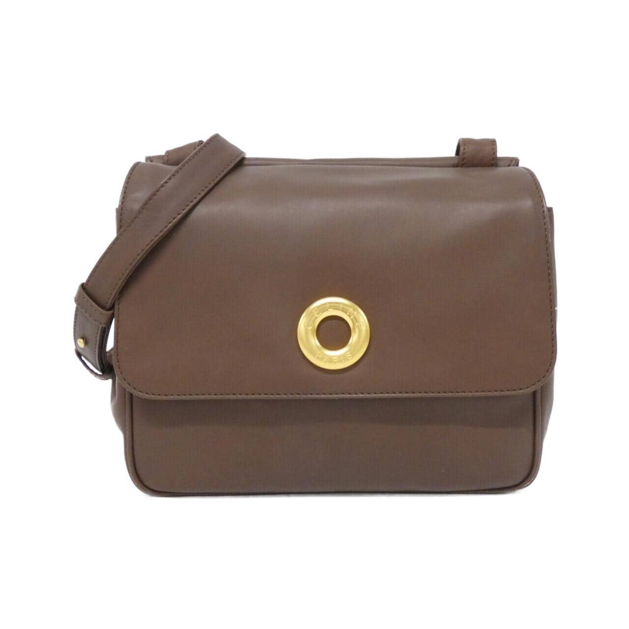 CELINE Shoulder Bag Leather