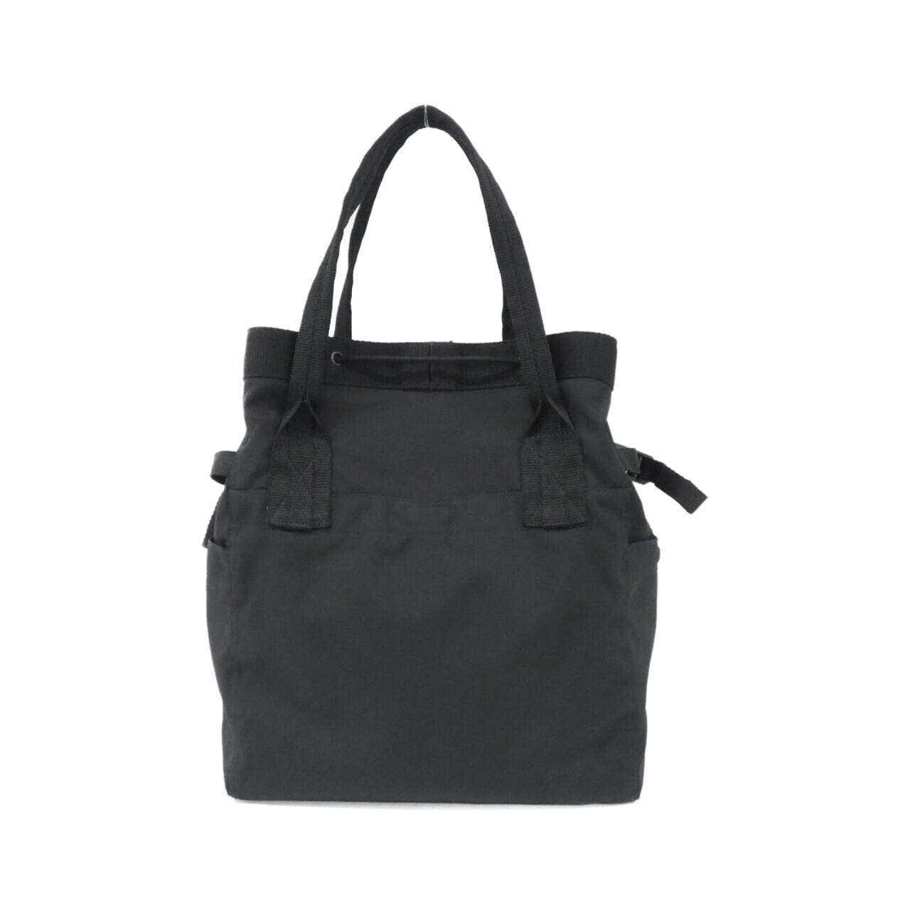 BALENCIAGA 644040 2BKPI Tote Nylon Black Nylon - Thumbnail 2
