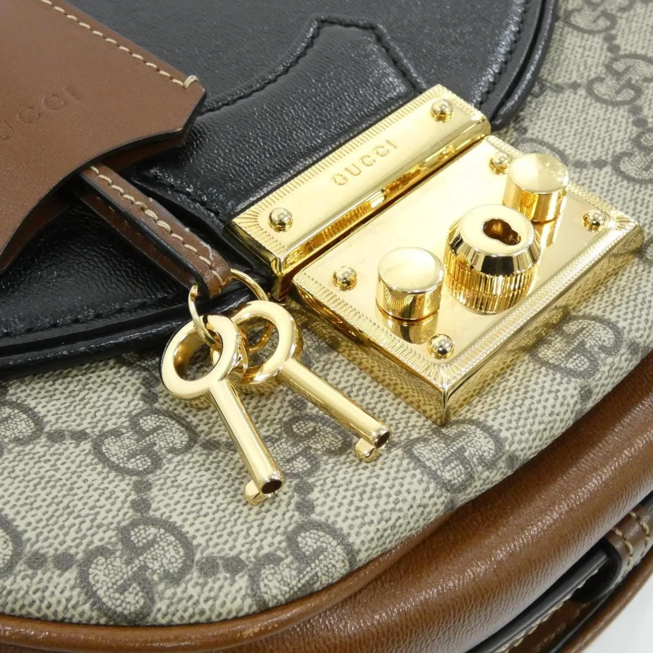 GUCCI 644524 HUHJK Shoulder Canvas Black Canvas Rank A - Thumbnail 4