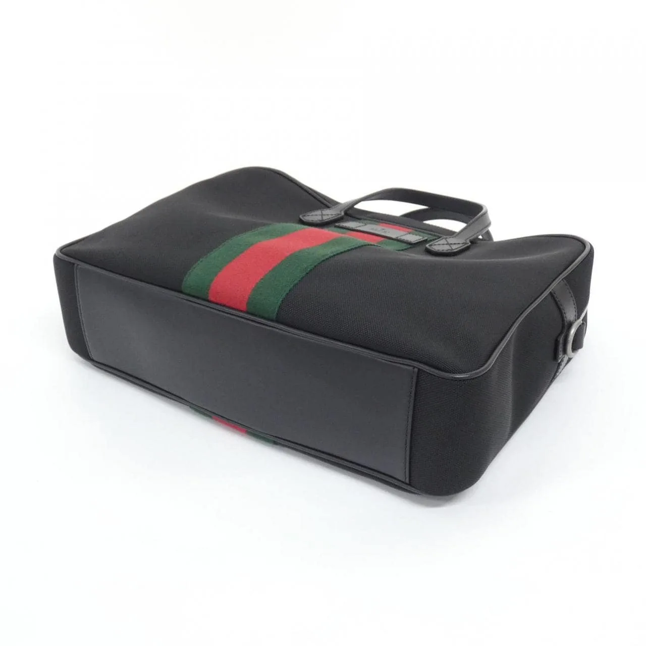 GUCCI 630922 KWTMN Handbag Canvas Black Canvas Rank A - Thumbnail 3