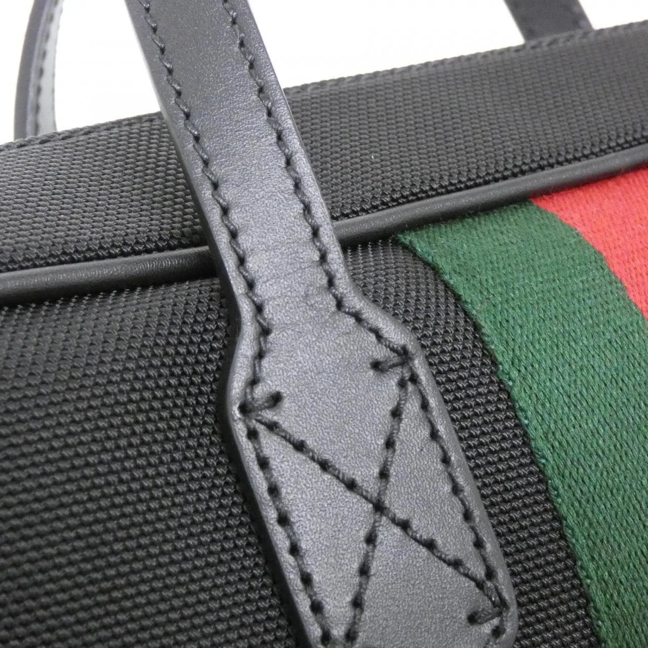 GUCCI 630922 KWTMN Handbag Canvas Black Canvas Rank A - Thumbnail 7