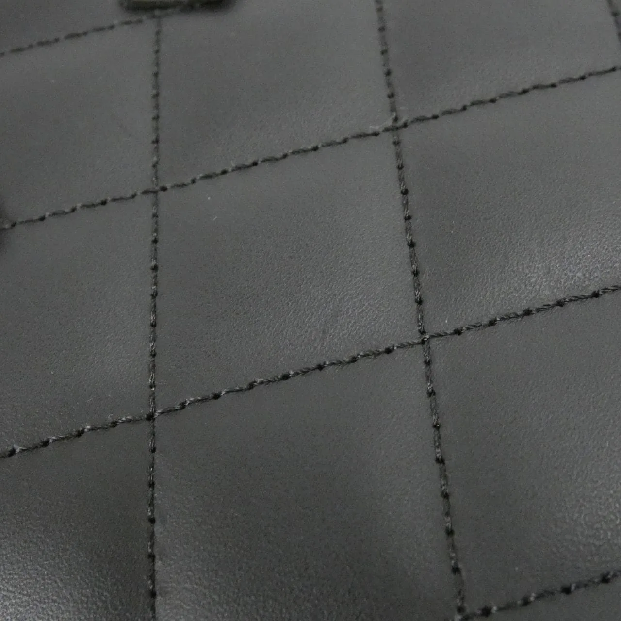 CHANEL Cambon 50078 Wallet Patent Leather 黑色 漆皮 中古品A - 縮圖 4