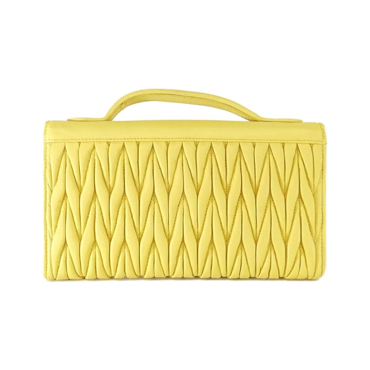 MIU MIU 5M1368 Wallet Black Rank A - Thumbnail 2