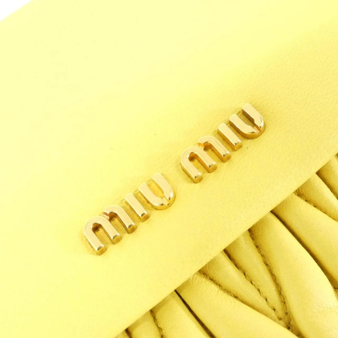 MIU MIU 5M1368 Wallet Black Rank A - Thumbnail 5