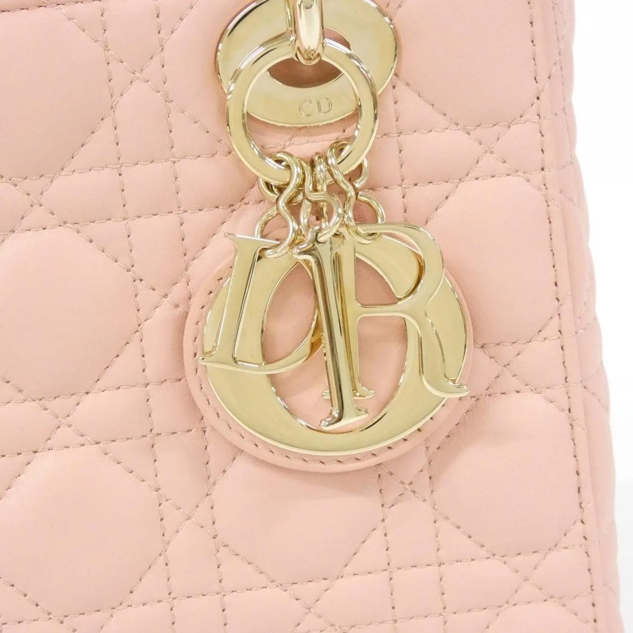 DIOR Lady Dior M0538OCAL Handbag Lambskin Black Lambskin - Thumbnail 4