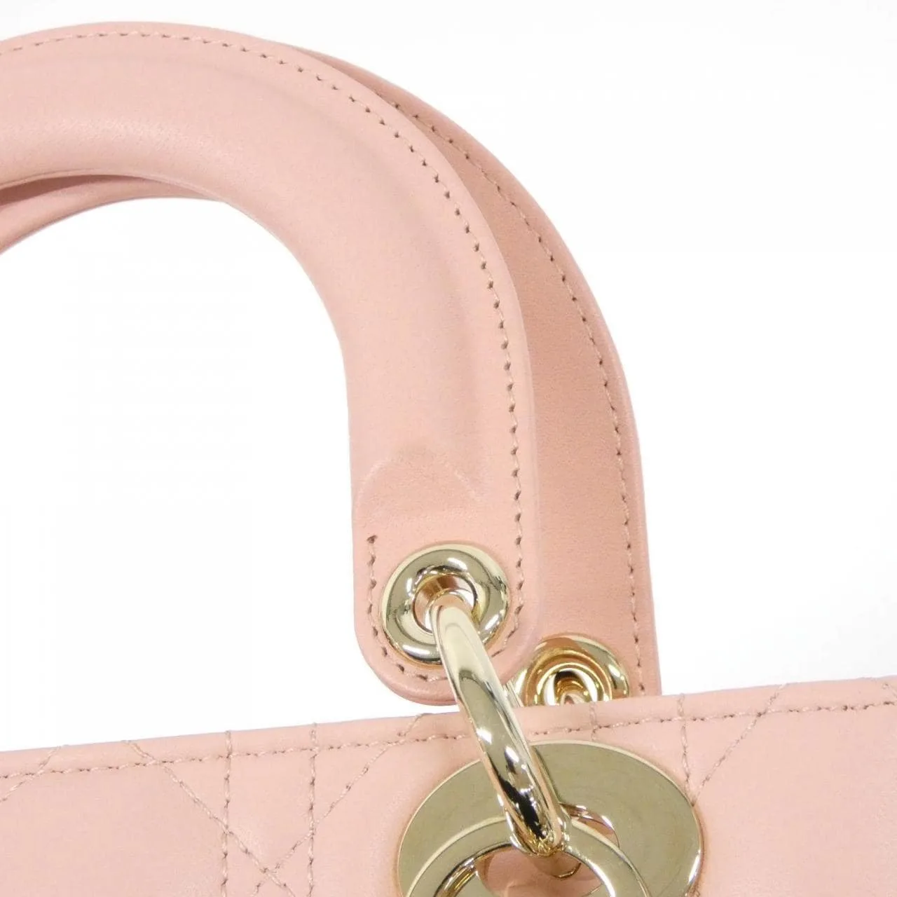 DIOR Lady Dior M0538OCAL Handbag Lambskin Black Lambskin - Thumbnail 5