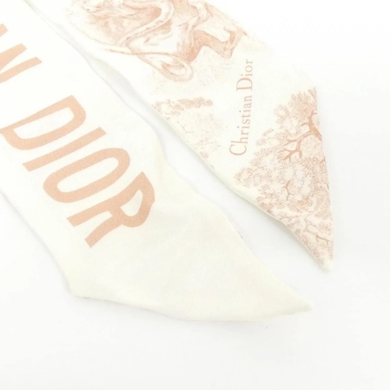 DIOR 94TOJ106I600 Scarf 黑色 中古品A - 縮圖 2