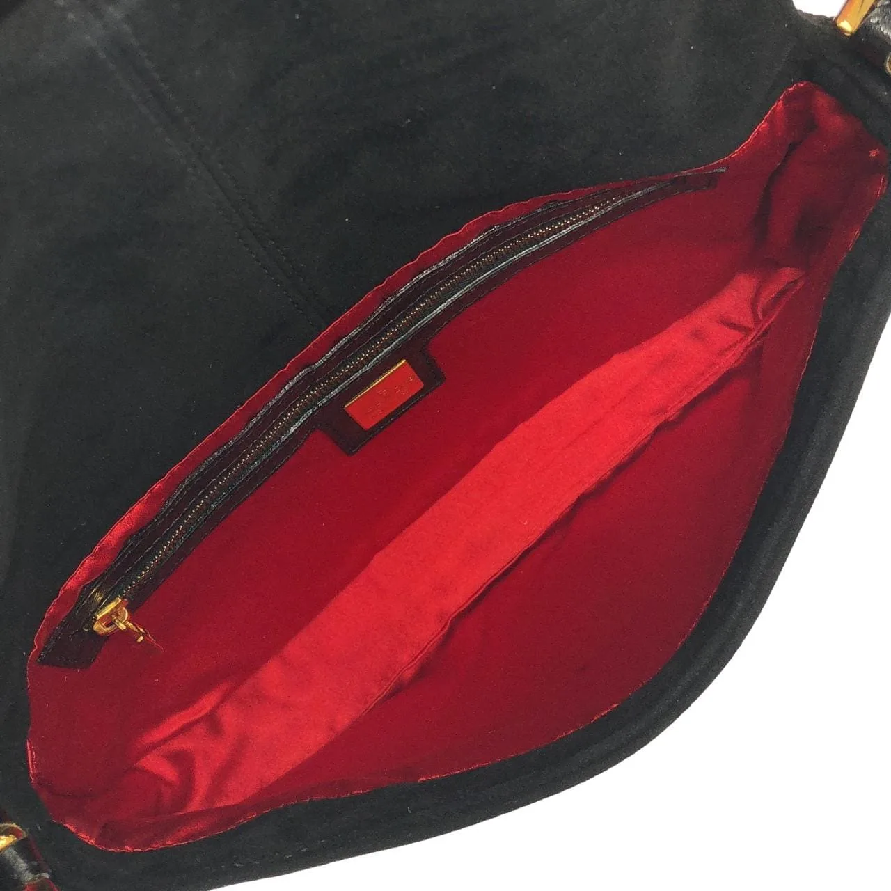 FENDI Baguette 26424 Shoulder Black Rank A - Thumbnail 8