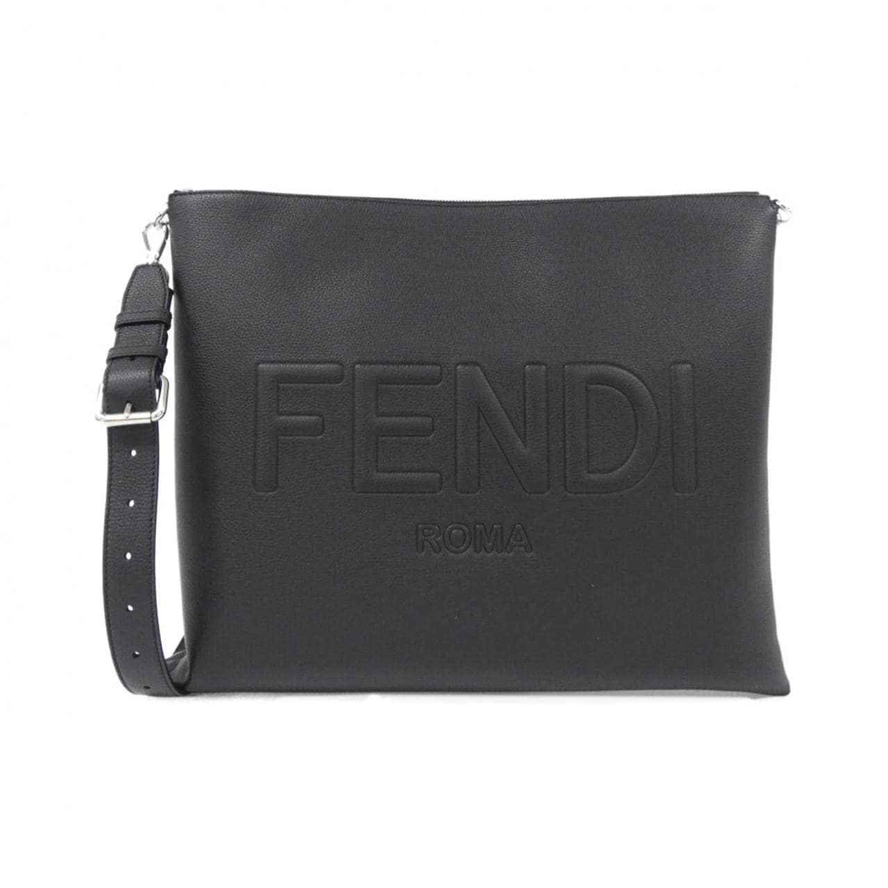 FENDI 7VA604 AMAC Shoulder Bag Black