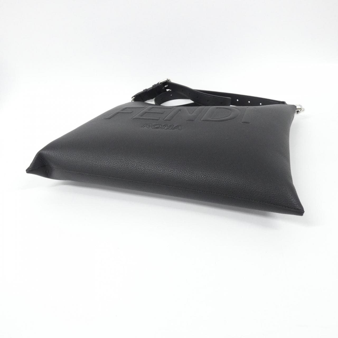 FENDI 7VA604 AMAC Shoulder Bag Black New - Thumbnail 3