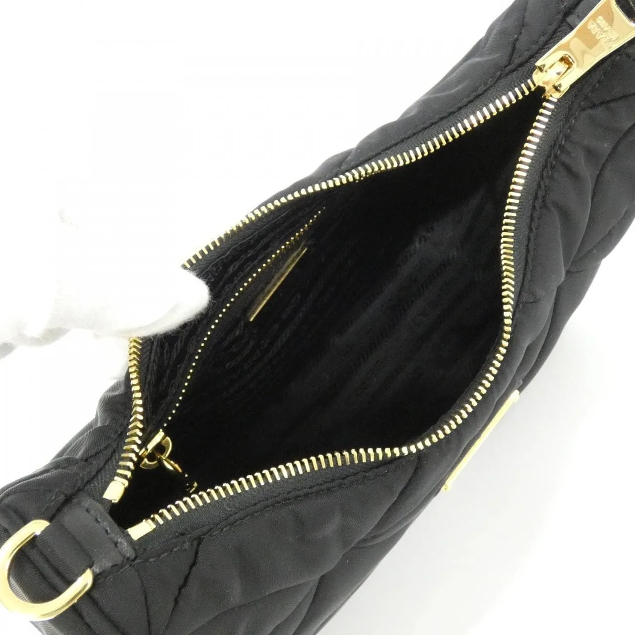 PRADA 1BC151 Shoulder Black New - Thumbnail 6