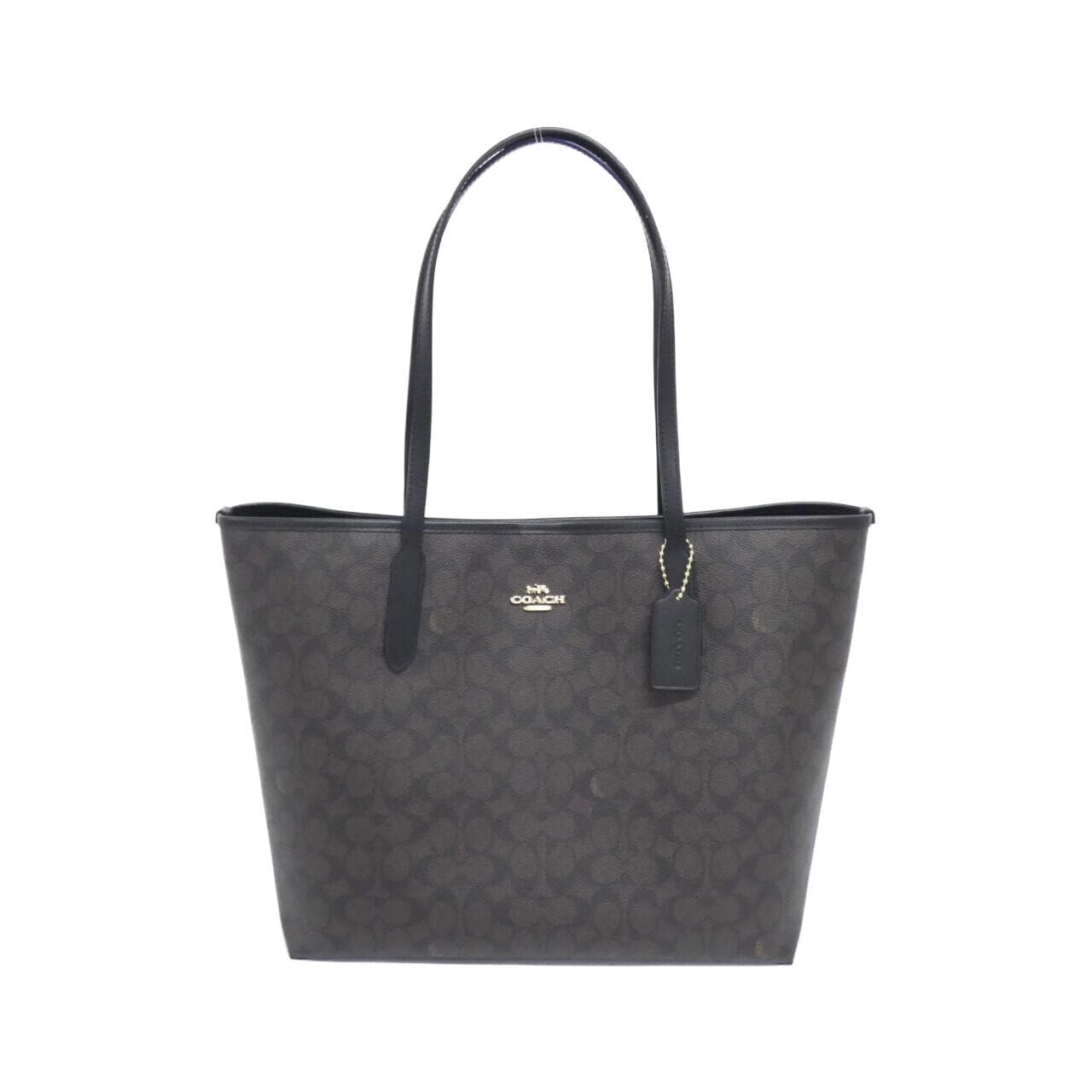 COACH CV976 Handbag Canvas