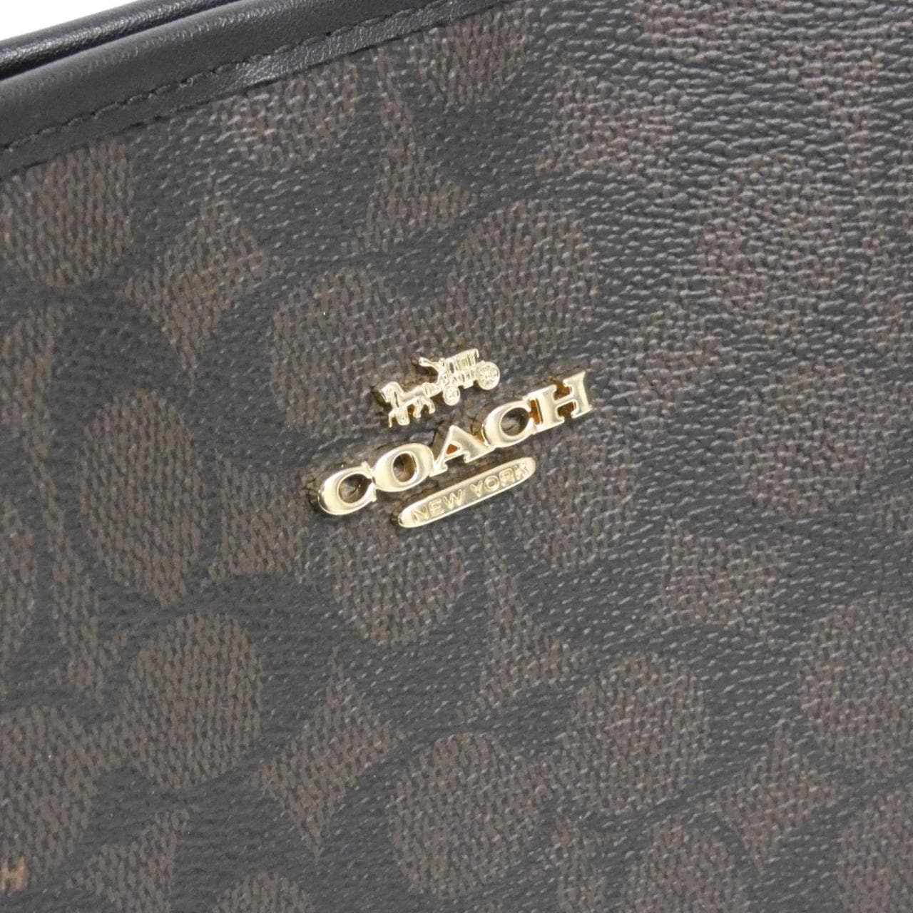 COACH CV976 Handbag Canvas 4