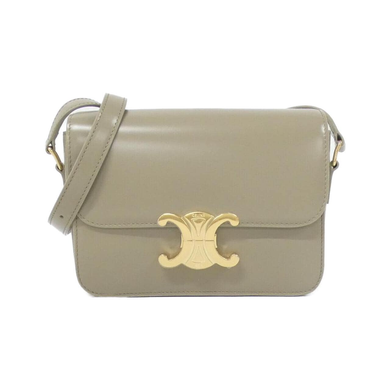 CELINE Triomphe 188423BF4 Shoulder Bag Black