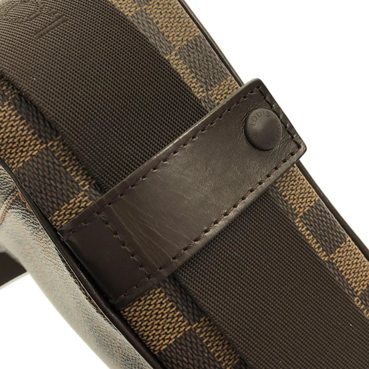 LOUIS VUITTON N41442 Shoulder Damier 黑色 Damier 中古品A - 縮圖 4