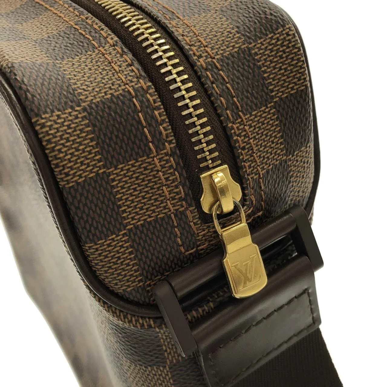 LOUIS VUITTON N41442 Shoulder Damier 黑色 Damier 中古品A - 縮圖 5