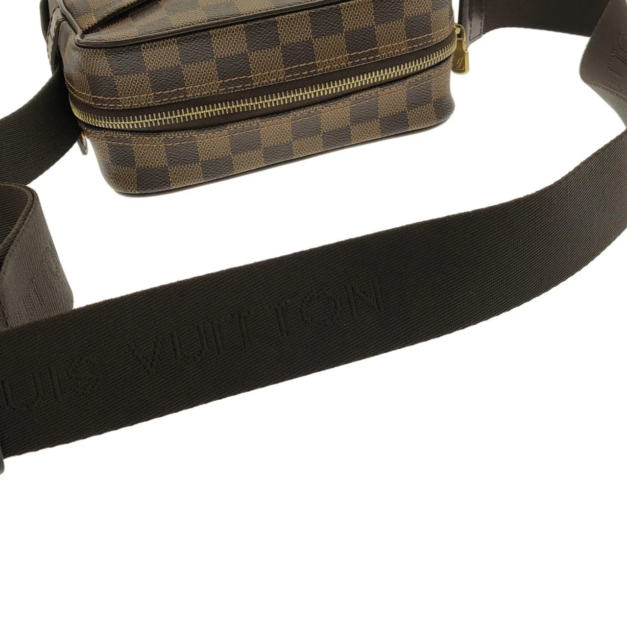 LOUIS VUITTON N41442 Shoulder Damier 黑色 Damier 中古品A - 縮圖 6