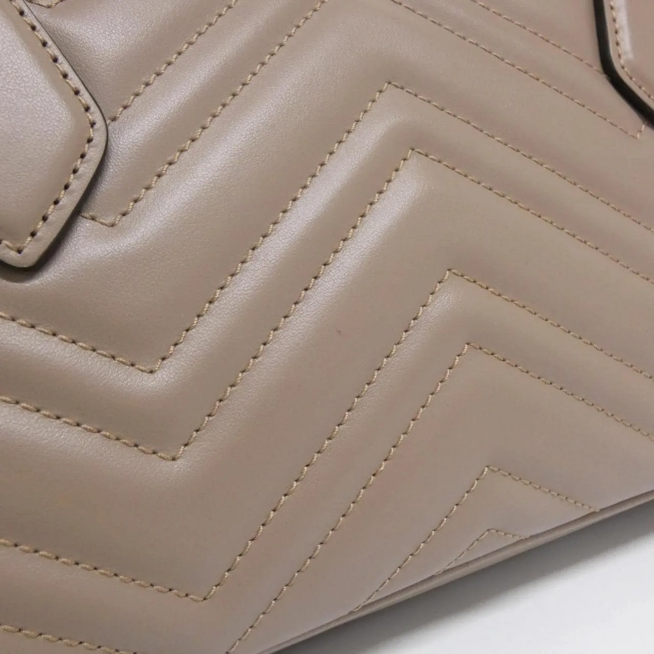 GUCCI 795218 AABZB Shoulder Leather 黑色 皮革 中古品A - 縮圖 4