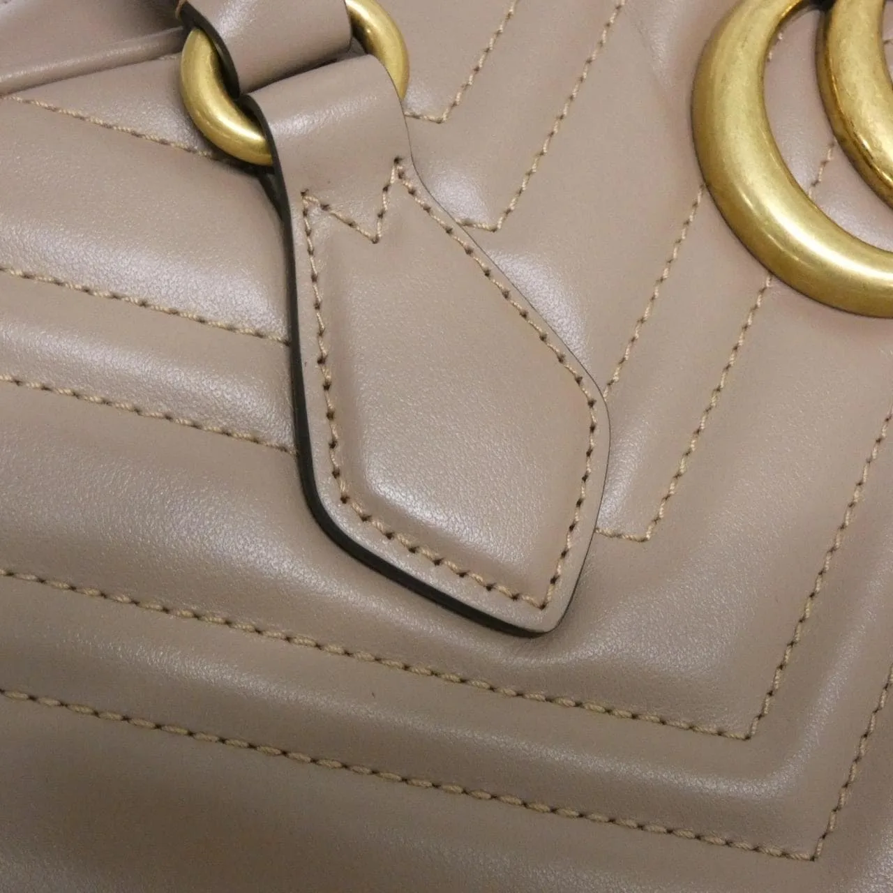 GUCCI 795218 AABZB Shoulder Leather 黑色 皮革 中古品A - 縮圖 5