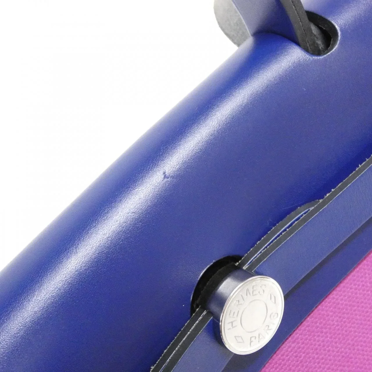 HERMES Herbag 078971CK Handbag 紫色 中古品A - 縮圖 5