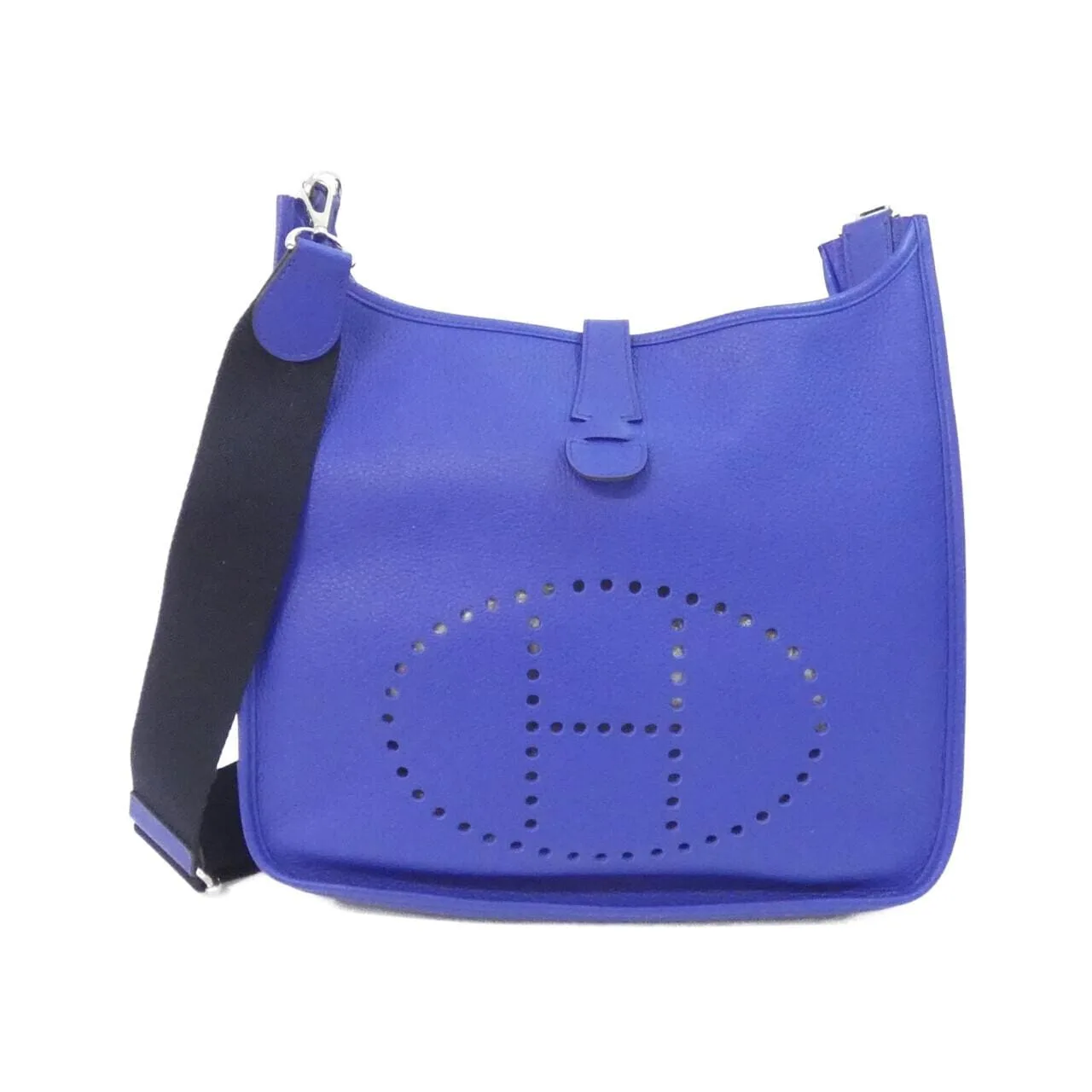 HERMES Evelyne 肩背包 Clemence Blue