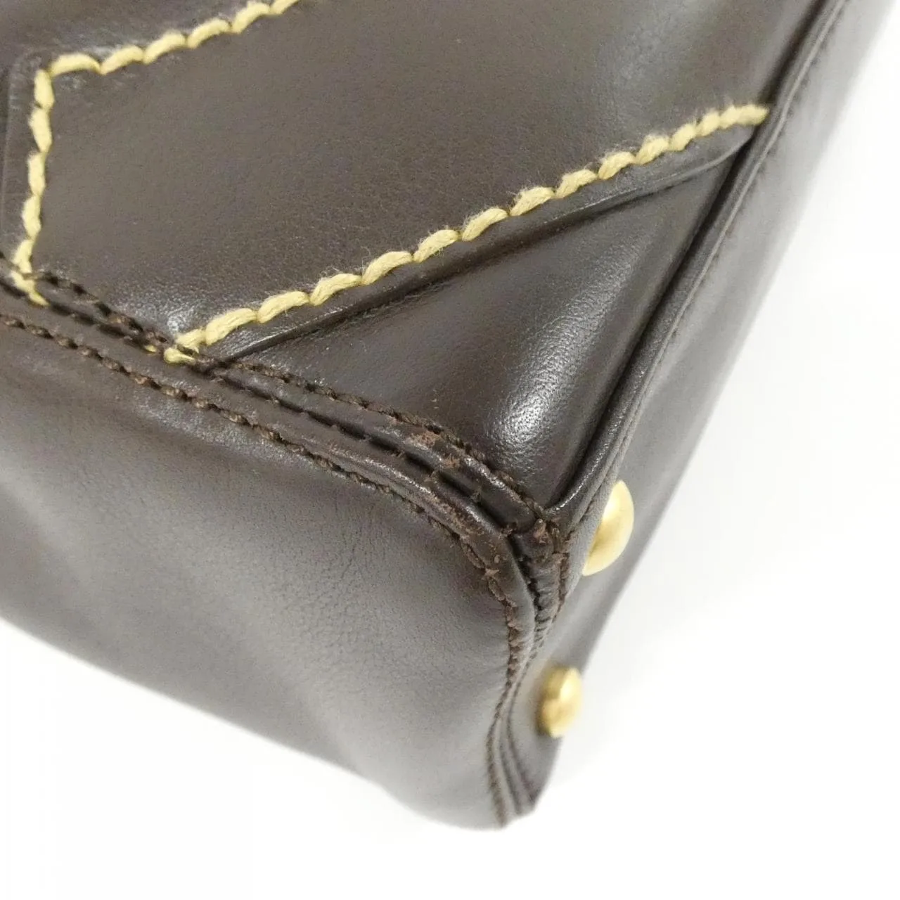 CHANEL 25661 Handbag 棕色 中古品A - 縮圖 3