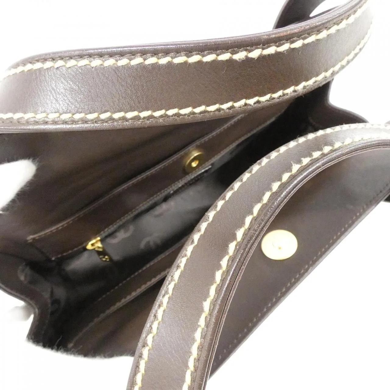 CHANEL 25661 Handbag 棕色 中古品A - 縮圖 8