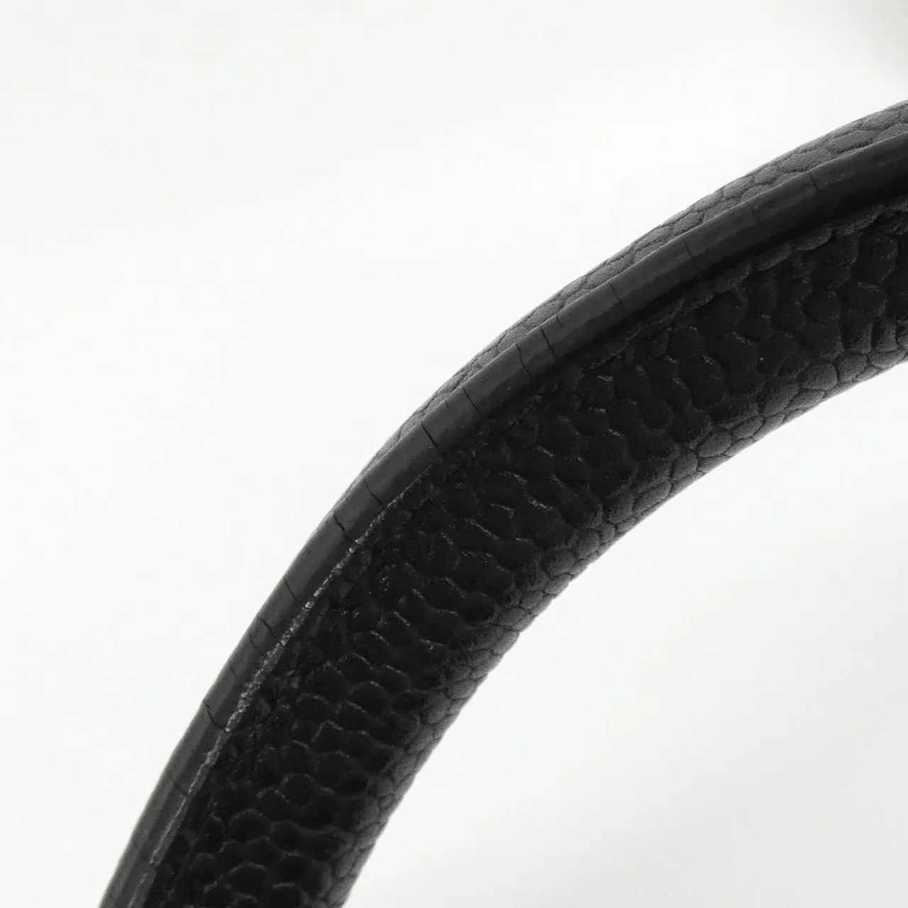 CHANEL 20996 Boston Grained Calfskin 黑色 荔枝紋牛皮 中古品A - 縮圖 5