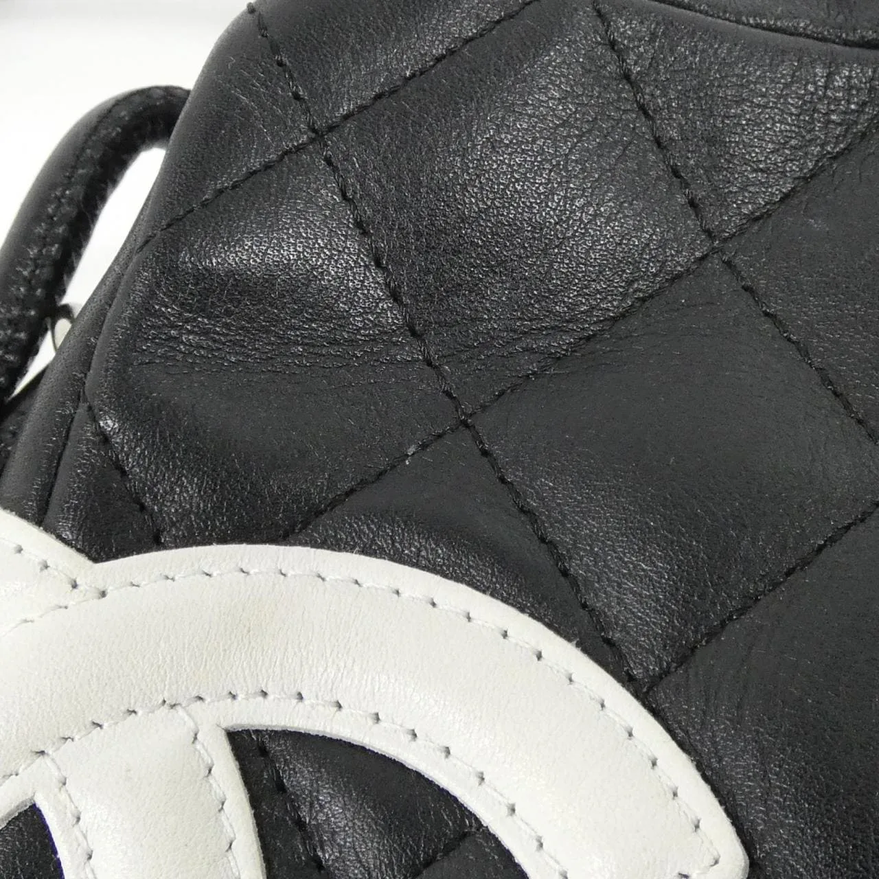 CHANEL Cambon 25177 Shoulder Black Rank A - Thumbnail 4