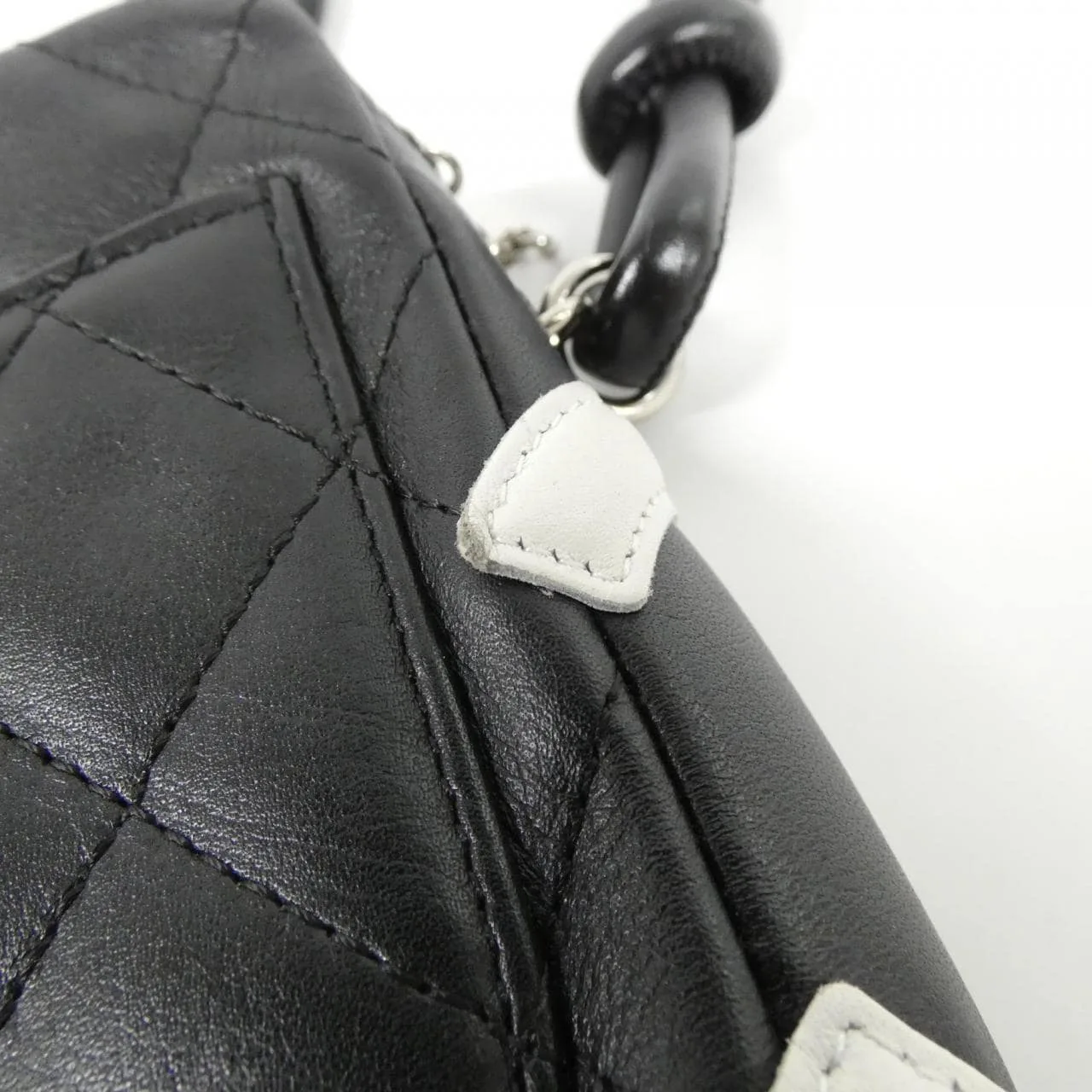 CHANEL Cambon 25177 Shoulder Black Rank A - Thumbnail 5