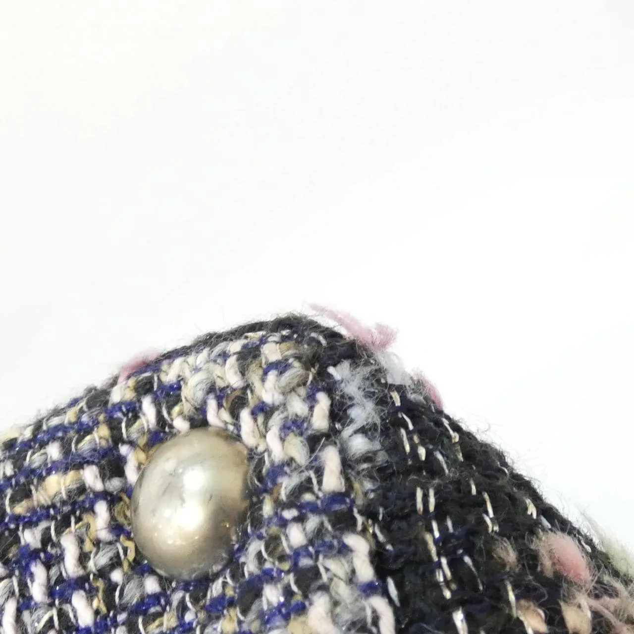 CHANEL Cambon 25170 Handbag Tweed Multicolor Tweed - Thumbnail 3