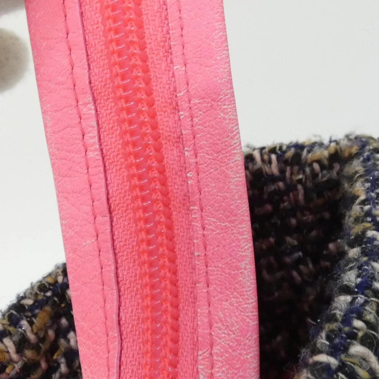 CHANEL Cambon 25170 Handbag Tweed Multicolor Tweed - Thumbnail 6