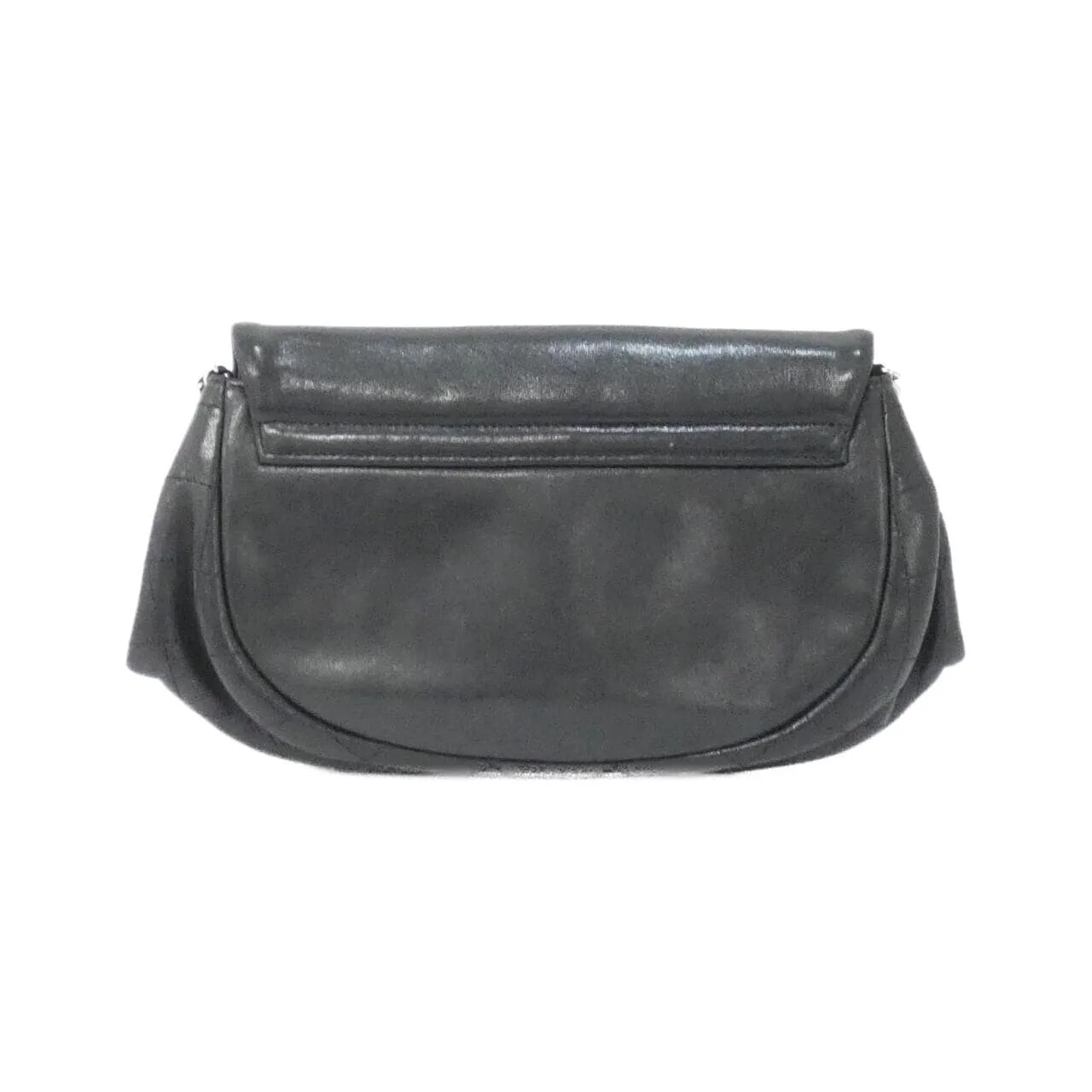 CHANEL 40033 Shoulder Lambskin Black Lambskin - Thumbnail 2