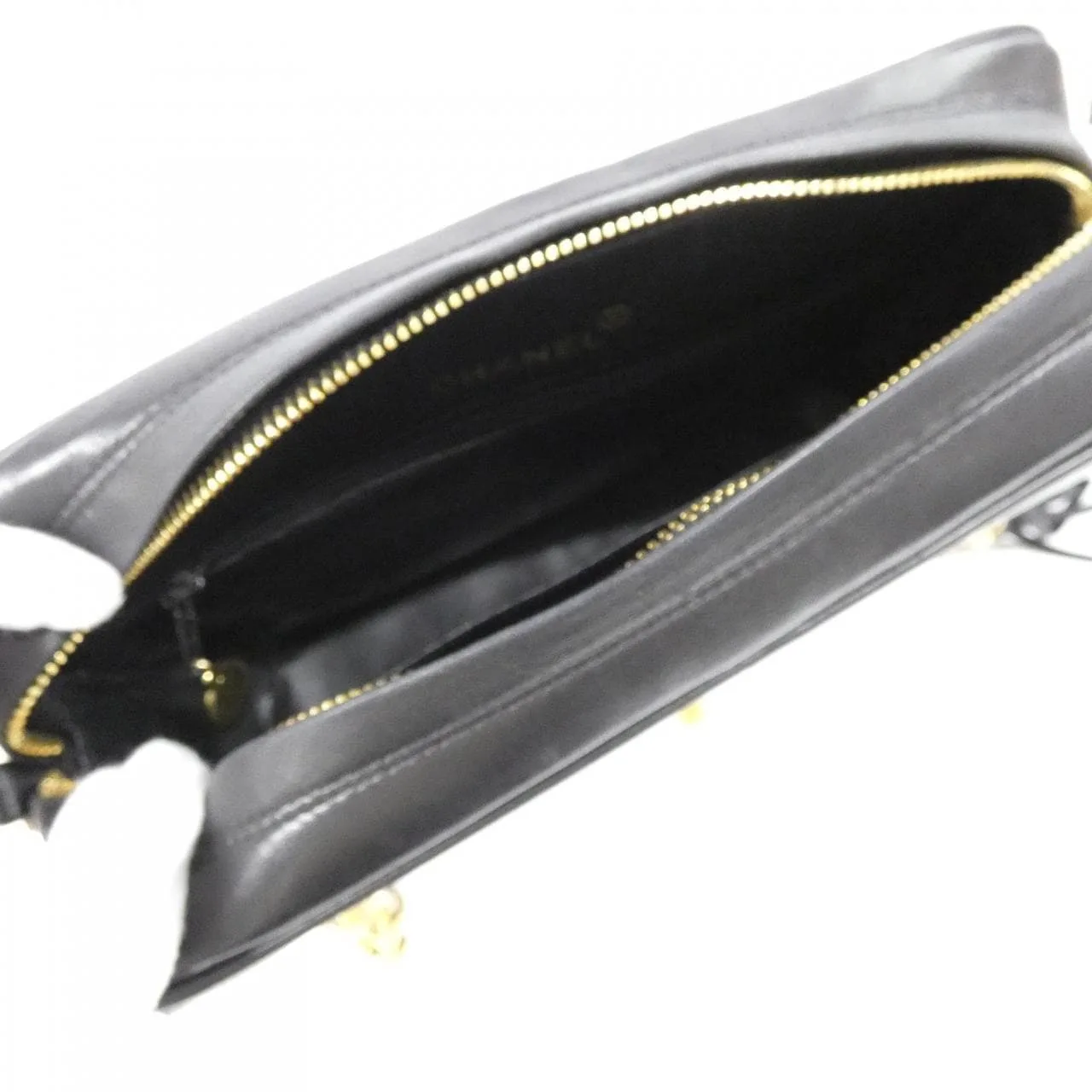 CHANEL Shoulder Lambskin Black Lambskin Rank A - Thumbnail 9